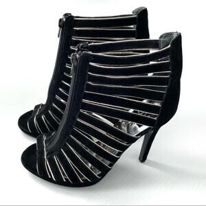 Dolce Vita caged high heeled peep toe shoes